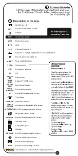 Preview for 6 page of Jolly Universal Family for Sony Instructions Manual