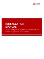 Jolywood HD108N Installation Manual preview