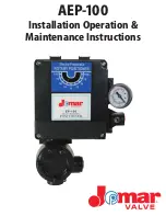 Preview for 1 page of JOMAR AEP-100 Installation, Operation & Maintenance Instructions Manual