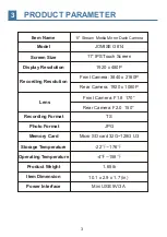 Preview for 4 page of JOMISE G814 User Manual