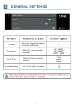 Preview for 12 page of JOMISE G814 User Manual