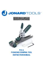 Предварительный просмотр 1 страницы JONARD TOOLS PIC-G Instruction Manual