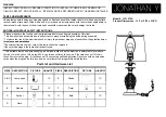 JONATHAN Y JYL1078A Quick Start Manual предпросмотр