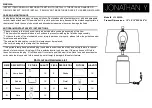 JONATHAN Y JYL5052A Manual предпросмотр