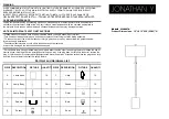 Preview for 1 page of JONATHAN Y JYL6007A Quick Start Manual