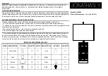 Предварительный просмотр 1 страницы JONATHAN Y JYL6502 Manual