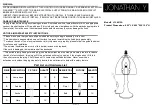 Предварительный просмотр 1 страницы JONATHAN Y JYL8015A Quick Start Manual