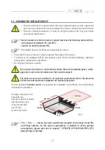 Preview for 17 page of Jonix 70JONIXUPIN Use And Maintenance Manual