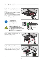 Preview for 22 page of Jonix 70JONIXUPIN Use And Maintenance Manual