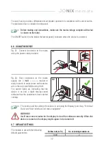 Preview for 17 page of Jonix 70WHMINIMATE4 Use And Maintenance Manual