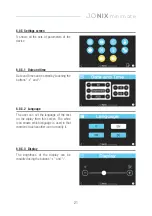 Preview for 21 page of Jonix 70WHMINIMATE4 Use And Maintenance Manual