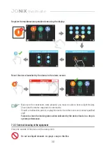 Preview for 30 page of Jonix 70WHMINIMATE4 Use And Maintenance Manual