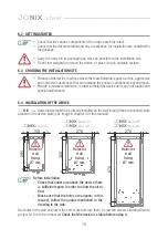 Preview for 16 page of Jonix steel 1C Use And Maintenance Manual