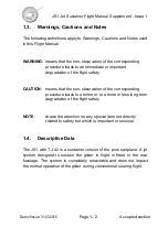 Preview for 12 page of Jonker Sailplanes JS1 Series Flight Manual