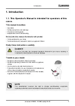 Предварительный просмотр 5 страницы Jonsered 1250RZ Operator'S Manual