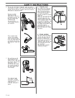 Preview for 6 page of Jonsered 2033T Operator'S Manual