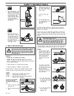 Preview for 20 page of Jonsered 2077 Operator'S Manual