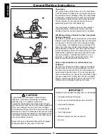 Preview for 22 page of Jonsered 2116 EL Operator'S Manual