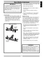 Preview for 27 page of Jonsered 2116 EL Operator'S Manual