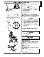 Preview for 33 page of Jonsered 2116 EL Operator'S Manual