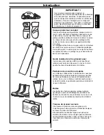 Preview for 45 page of Jonsered 2116 EL Operator'S Manual