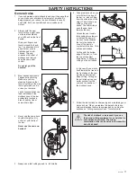 Предварительный просмотр 17 страницы Jonsered 2149 Operator'S Manual