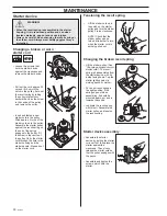 Предварительный просмотр 30 страницы Jonsered 2149 Operator'S Manual