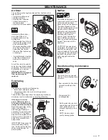 Предварительный просмотр 31 страницы Jonsered 2149 Operator'S Manual