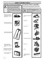 Preview for 4 page of Jonsered 2150 Operator'S Manual