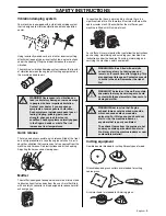 Preview for 5 page of Jonsered 323R series Operator'S Manual