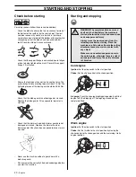 Preview for 20 page of Jonsered 323R series Operator'S Manual