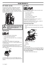 Preview for 18 page of Jonsered 581827101 Operator'S Manual