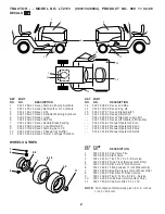 Предварительный просмотр 3 страницы Jonsered 96011026604 Spare Parts