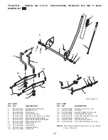 Предварительный просмотр 18 страницы Jonsered 96011026604 Spare Parts