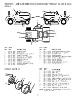 Предварительный просмотр 3 страницы Jonsered 96041003202 Spare Parts