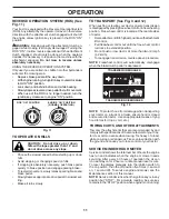 Preview for 11 page of Jonsered 960430197 Operator'S Manual