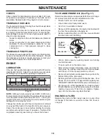 Preview for 16 page of Jonsered 960430197 Operator'S Manual