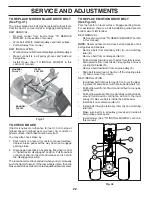 Preview for 22 page of Jonsered 960430197 Operator'S Manual