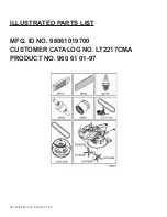 Предварительный просмотр 2 страницы Jonsered 96061019700 Spare Parts