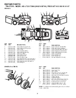 Предварительный просмотр 3 страницы Jonsered 96061019700 Spare Parts