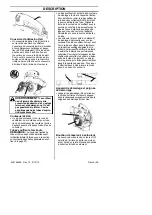 Предварительный просмотр 28 страницы Jonsered B2126 Operator'S Manual