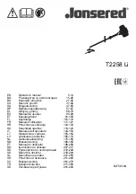 Jonsered BLT58VJN Operator'S Manual preview