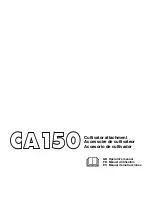 Jonsered ca 150 Operator'S Manual preview