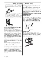 Preview for 10 page of Jonsered CC 2152C Operator'S Manual