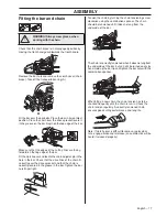 Preview for 17 page of Jonsered CC 2152C Operator'S Manual