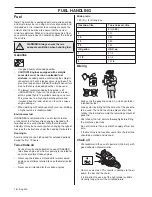 Preview for 18 page of Jonsered CC 2152C Operator'S Manual