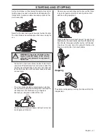 Preview for 21 page of Jonsered CC 2152C Operator'S Manual