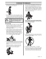 Preview for 23 page of Jonsered CC 2152C Operator'S Manual