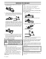 Preview for 24 page of Jonsered CC 2152C Operator'S Manual