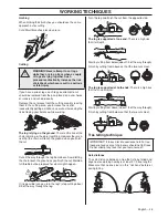 Preview for 25 page of Jonsered CC 2152C Operator'S Manual